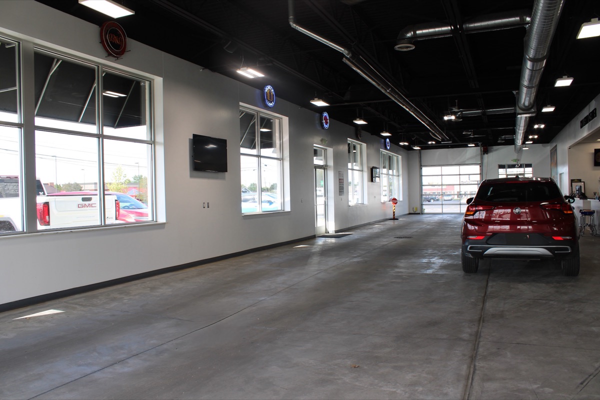 Taylor Body Shop repair bays